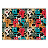 The crowd of cats (Front Horizontal)