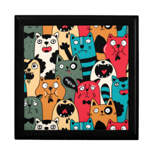 The crowd of cats gift box
