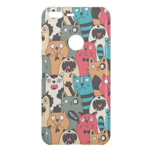 The crowd of cats uncommon google pixel XL case