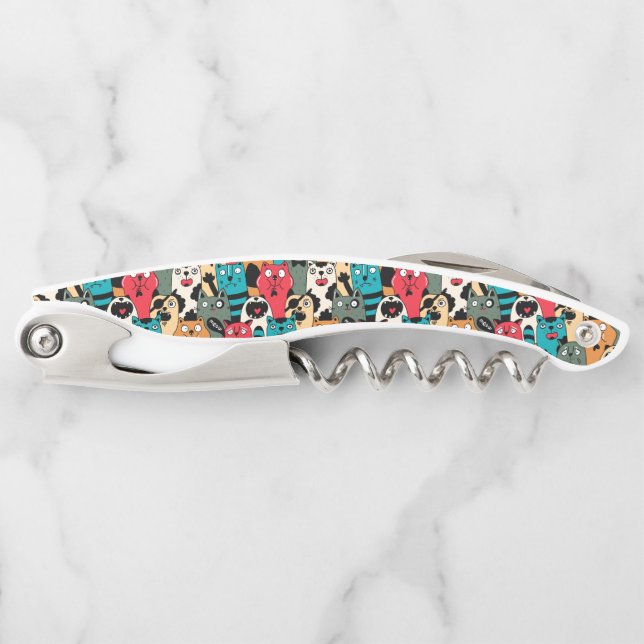 The crowd of cats waiter's corkscrew (Front)