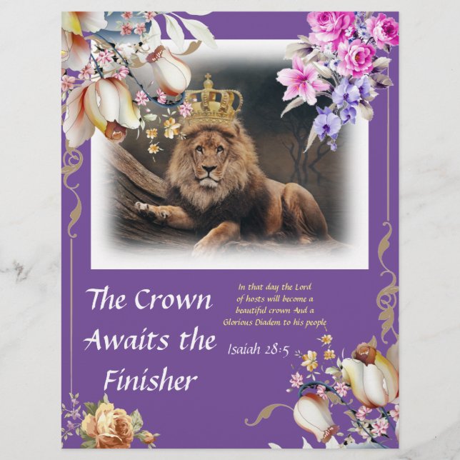 The Crown Awaits the Finisher Stationary (Front)