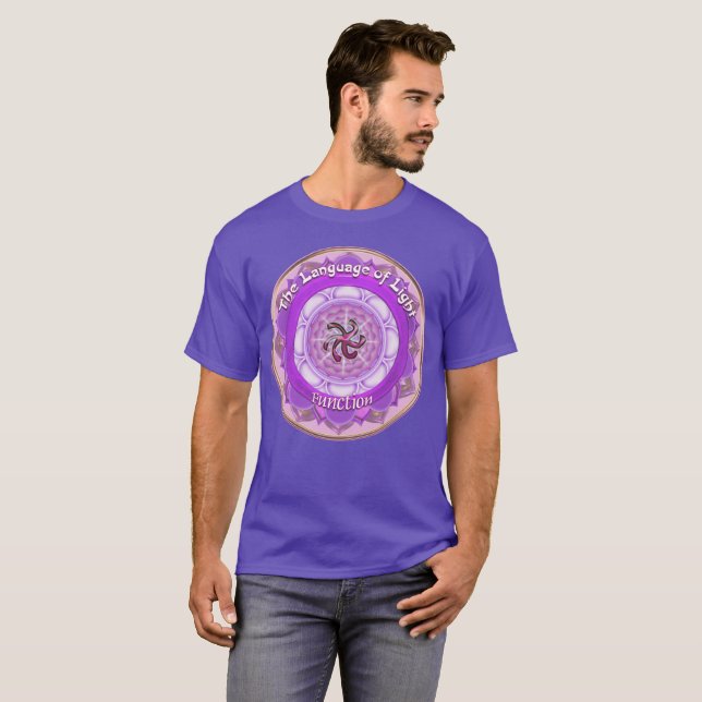 The Crown Chakra symbol or Function T-Shirt (Front Full)