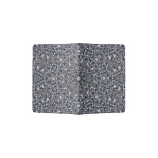 The Crown in Metallic Passport Holder