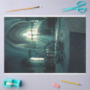 The Crown of Thorns Decoupage Tissue Paper