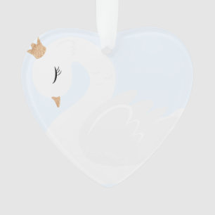 The Crowned Swan Ornament