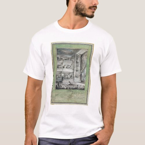 The Crowning of Voltaire at the Theatre Francais T_Shirt