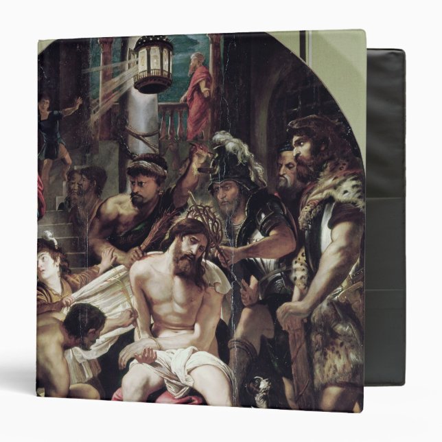 The Crowning with Thorns, 1602 Binder (Front/Inside)