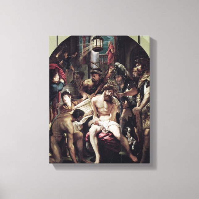 The Crowning with Thorns, 1602 Canvas Print (Front)