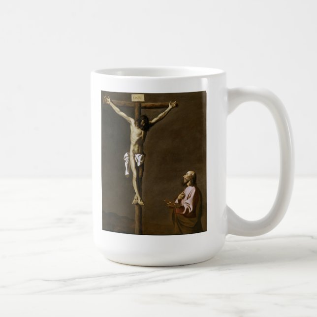 The Crucified Christ with a Painter Coffee Mug (Right)