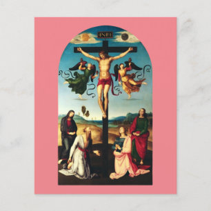 The Crucified Christ with the Virgin Mary