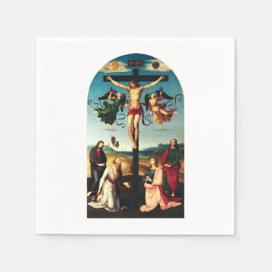 The Crucified Christ with the Virgin Mary Napkins