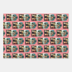 The Crucified Christ with the Virgin Mary Wrapping Paper Sheets