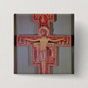 The Crucifix of St. Damian Pinback Button