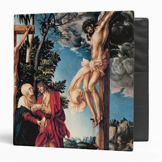 The Crucifixion, 1503 3 Ring Binder (Front/Inside)