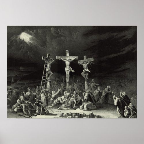 The Crucifixion  _ 1849 Poster