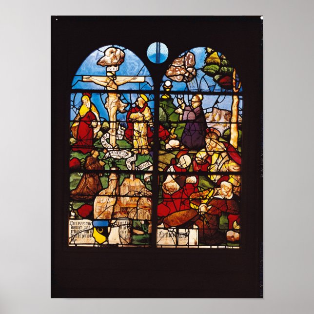 The Crucifixion and the Mount of Olives, 1533 Poster (Front)