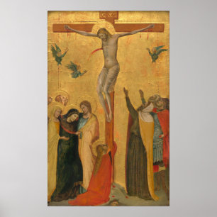 The Crucifixion - Bernardo Daddi Fine Art Poster