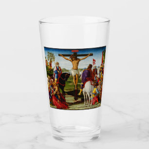 The Crucifixion by Benvenuto di Giovanni Glass
