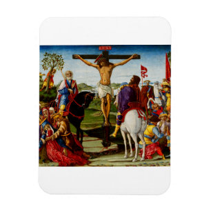 The Crucifixion by Benvenuto di Giovanni Magnet