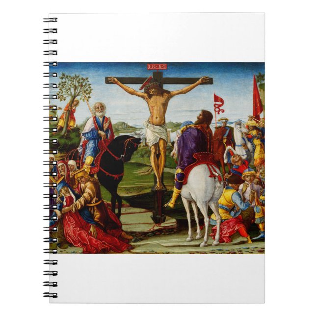 The Crucifixion by Benvenuto di Giovanni Notebook (Front)