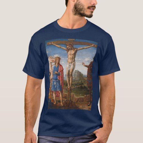 The Crucifixion by Matteo di Giovanni T_Shirt