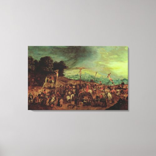 The Crucifixion Canvas Print