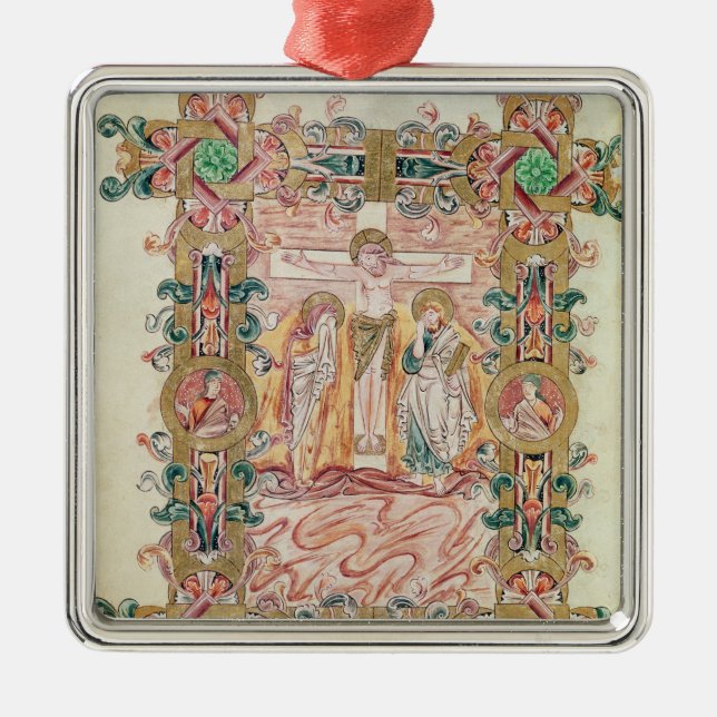 The Crucifixion Metal Ornament (Front)