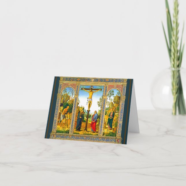 The Crucifixion of Christ Card (Front)