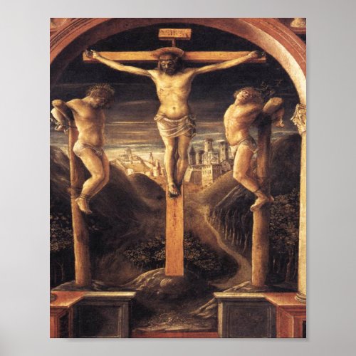 The Crucifixion Of Jesus By Vincenzo Foppa _ 1456 Poster