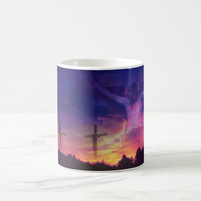 The Crucifixion of Jesus Christ Coffee Mug (Center)