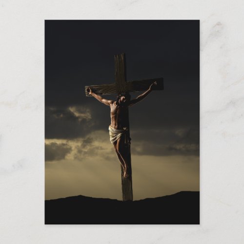 The Crucifixion of Jesus or Good Friday Postcard