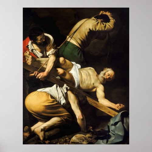 The Crucifixion of Saint Peter Poster