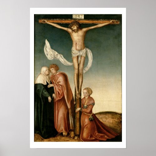 The Crucifixion panel Poster