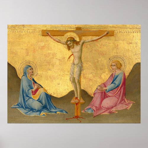 The Crucifixion _ Sano di Pietro Fine Art Poster