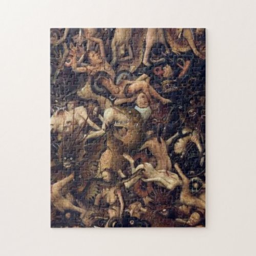 The Crucifixion The Last Judgement By Jan Van Eyck Jigsaw Puzzle