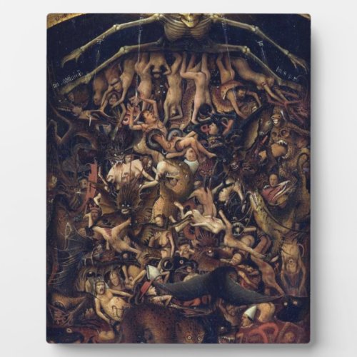 The Crucifixion The Last Judgement By Jan Van Eyck Plaque