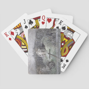 The Crucifixion (w/c and gouache on paper) Poker Cards