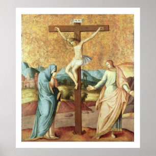 The Crucifixion with the Virgin and St John the Ev Poster