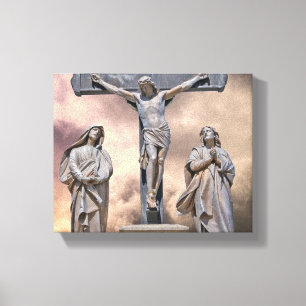 The Crucifixion Wrapped Canvas Print