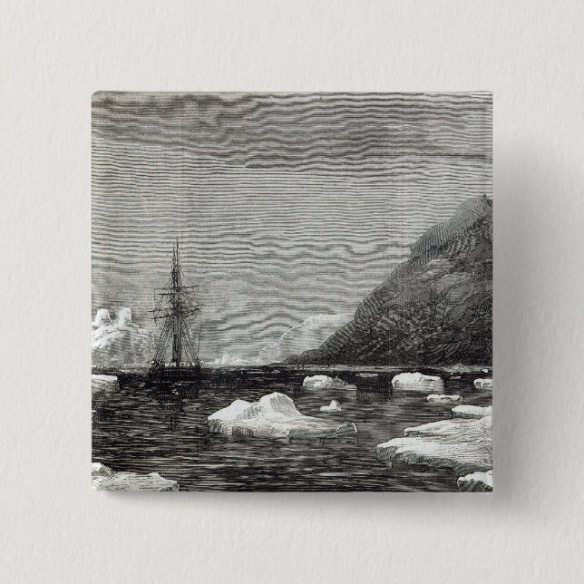 The cruise of the Pandora Pinback Button (Front)