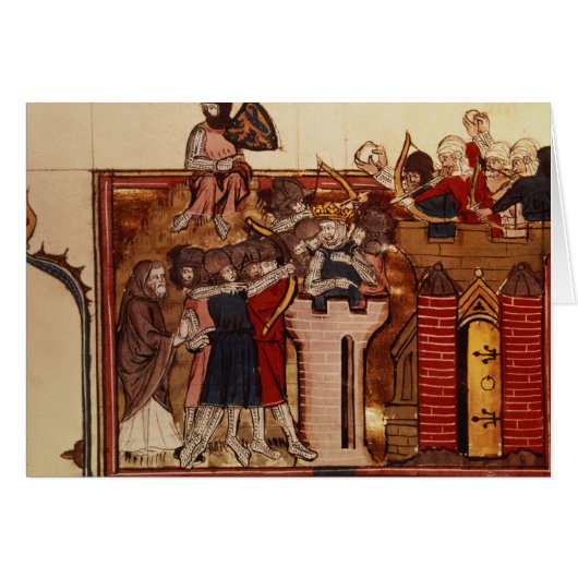 The Crusader assault on Jerusalem Cards (Front Horizontal)