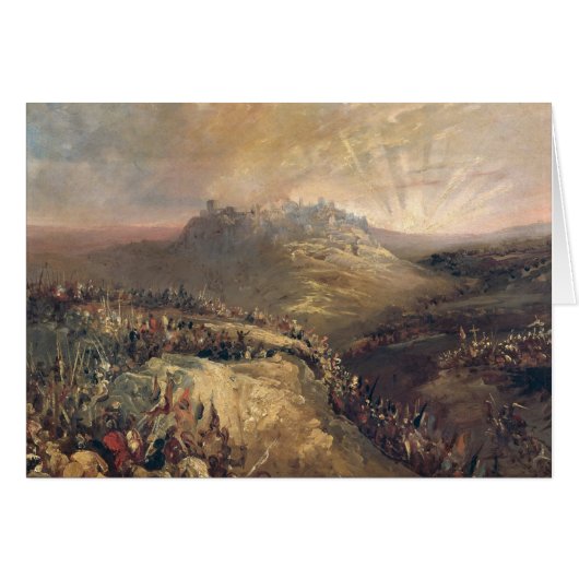 The Crusaders Before Jerusalem Cards (Front Horizontal)