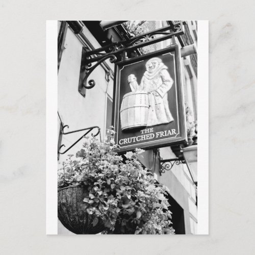 The Crutched Friar pub London Postcard