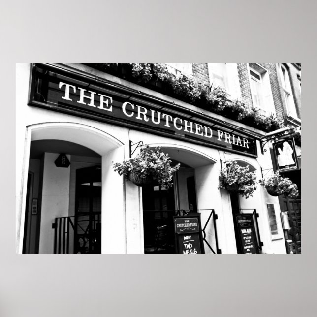 The Crutched Friar pub London Poster (Front)