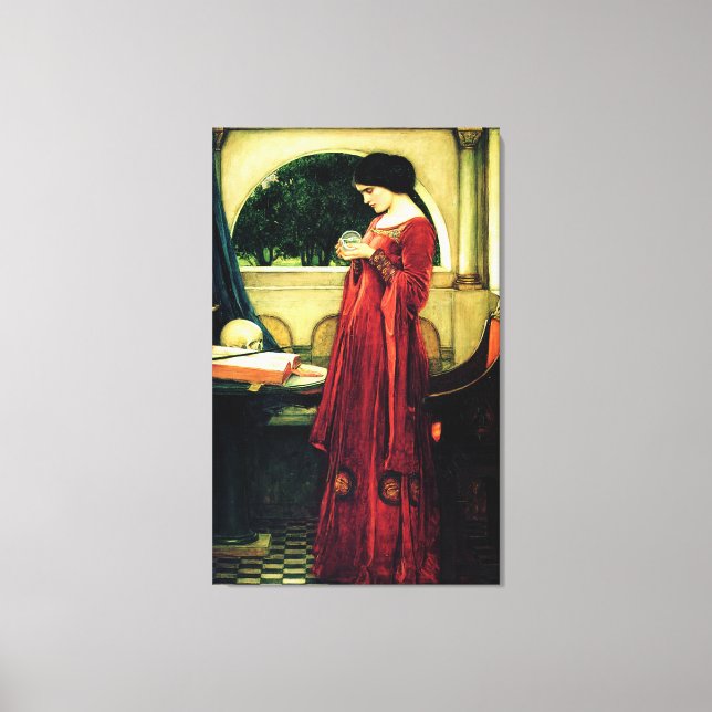 The Crystal Ball (1902) ~ Fine Art Canvas Print (Front)
