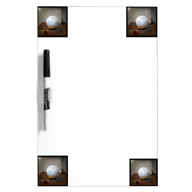 The Crystal Ball Dry-Erase Board (Front)
