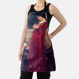 The Crystal Ball, John William Waterhouse Apron