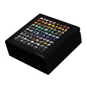 The Crystal Collection Keepsake Rainbow Rocks Box