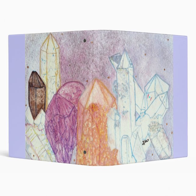 The Crystal Kingdom 3 Ring Binder (Background)