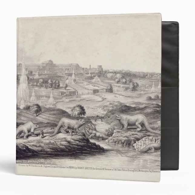 The Crystal Palace 3 Ring Binder (Front/Inside)